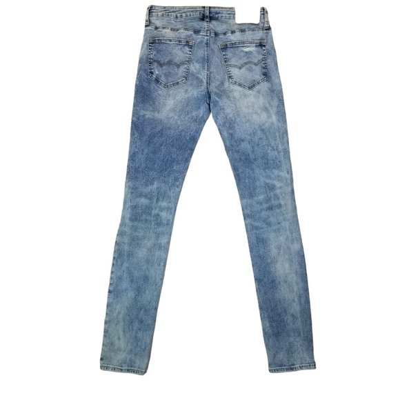 American Eagle Next Level Flex Distressed Skinny Jeans Size 30x33 - Picture 5 of 8